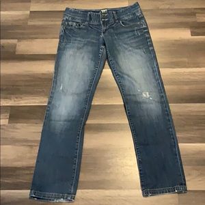 Madison Denim Lightly Distressed Jeans
